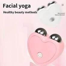 Elektrisches Gesichtslifting-Gerät Gesichtsrolle Massagegerät EMS Mikrostrom Vibrationsmassagegerät für die Schönheit des Gesichts 200mAh