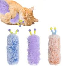 1 pièce Jouet interactif à coup de patte pour chat avec antennes colorées - Oreiller en peluche doux et durable pour chat d'intérieur, soulage l'ennui, apaise l'irritabilité et l'anxiété, compagnon de jeu autonome, jouet pour chat fait main (Anti-morsure)