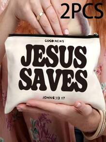 2Pcs Christian Makeup Bag, Sunflower Christian Religious Gifts For Women Soft Inspirational Gifts Scripture Bag, Cosmetic Bag, With Bible Verse Prayer -God Say You Are- Gifts For Women Mom Wife Girlfriend Christmas, Christmas Gift Daily, Christian Ornament Decoration Perfect Gift Travel Essentials Vacation Summer Holiday Back To School School Stuff Bag For School Travel Bag For Women Makeup Bag For Travel