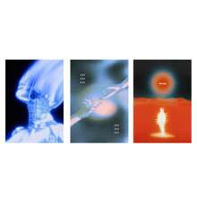 Set Of 1/3/6 Pcs Pop Modern Wall Arts Posters, Prints, Halo Posters, Study, Office, Bathroom, Dormitory, Living Room, Bedroom, Home Decoration Unframed-Style