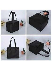 Portable Lunch Cooler Bag Folding Insulation Picnic Ice Pack Food Thermal Bag Drink Carrier Insulated Bags Food Delivery Bag - Multicolor - View 5