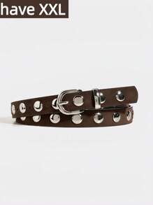 Plus Size Gothic Style Vintage Studded Metal Buckle Belts, Bohemian Y2K Waist Belts, Fashion Accessory For Maxi Dresses, Jeans, Streetwear, Punk, Music Festivals, Parties, Graduation Summer, School