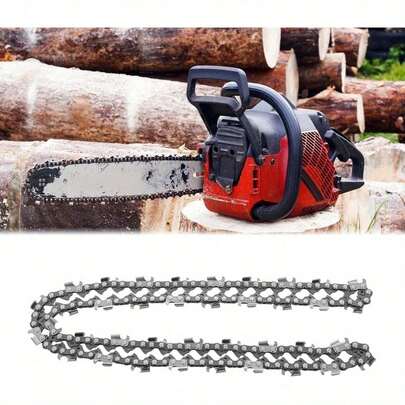 2Pcs Chainsaw Chain For 20 Inch 76 Drive Links Replacement Saw Chain 0.325inch Pitch Electric Chain Saw Accessories Logging Saw Chain