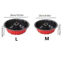 1 Pumpkin Shape Non-Stick Cake Mold, Non-Stick Coating, Multiple Sizes, Two Colors Optional, Baking Tool Set, Suitable For Various Holidays, Family, Kitchen, Restaurant, Hotel, Service Place, Birthday, Wedding, Four Seasons, Kitchen, Christmas Gifts