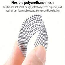 36pcs Window Screen Repair Patch Kit, Self-Adhesive Fiberglass Screen Repair Tape, Screen Patch Tape For Window/Door Screens, Tear Hole Repair, Cuttable And Self-Adhesive, Mosquito Net Patch