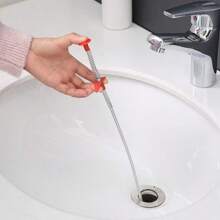 1 Stück multifunktionale Stahlseil-Abflussreinigungskralle, 4-Krallen-Abfluss Öffner, kann gebogen und gefaltet werden, Spüle Abfallreiniger, Bad Toiletten-Abflussreinigungswerkzeug, Bad Abflussrohrreinigungswerkzeug, Spülbecken-Abflussreiniger