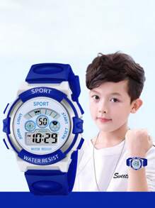 1pc Youth Digital Watch | Multi-Function, Luminous, Timing, Alarm, Date Viewable | Suitable For Birthday Gifts, Graduation Season Gifts, Festival Gifts For Teenagers