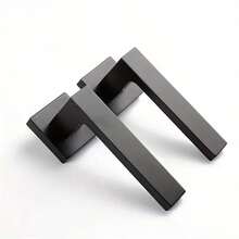 Universal Home Door Lock, Black Detachable Lock, Indoor Door Lock, Bedroom Door Lock - Black - View 3