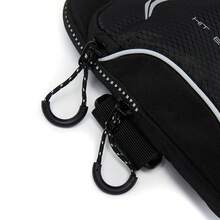 Li-NING Running Series Unisex Reflective Compact Portable Storage Fitness Sports Arm Bag ABDV087 - Black - View 7