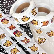 pokemon Set cadou de 500 de stickere Pokemon - stickere impermeabile unice, perfecte pentru cadouri pentru fani și pungi decorative, sticle de apă, valize. Autocolante decorative periferice rafinate, de înaltă estetică, potrivite pentru filme anime Pocket Monsters, smartphone-uri.