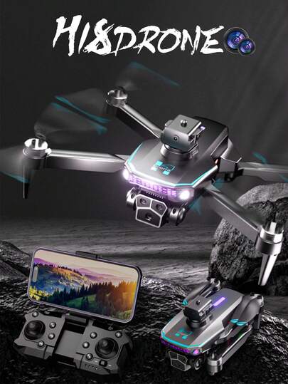 H18, Drone, Brushless Motor, High-Definition Aerial Photography, Optical Flow Hovering, Remote-Controlled Aircraft, Intelligent Obstacle Avoidance, Quadcopter, Random Accessory Colors