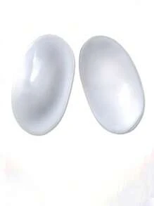 1 par de almohadillas para los hombros de silicona elegantes e invisibles, almohadillas para los hombros en ángulo recto, almohadillas falsas para los hombros, almohadillas para los hombros antideslizantes e invisibles, almohadillas para los hombros estrechas, almohadillas para los hombros de silicona neutras, antideslizantes, autoadhesivas, transparentes de silicona para mujeres y hombres, para chaquetas y camisetas con hombros altos y bajos