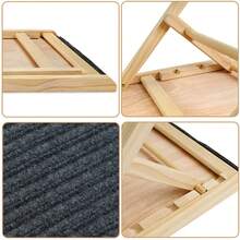 Adjustable Heights Dog Pet Ramp Foldable Stairs Non-Slip Ramp For Bed Sofa