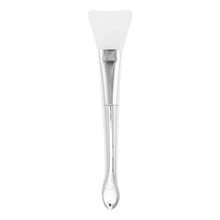 Smooth Spade Shape Facial Mask Brush 5.71" Length 1 Pc - 銀色調 - 查看 1