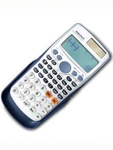 自然教科書顯示器科學計算器，具備雙線顯示效果，微積分計算功能，991ES Plus計算器，1入組學生返校必備，大尺寸4行LCD顯示屏，幫助數學計算和會計考試，優質文具產品。 - 銀色 - 查看 2