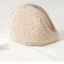 男女通用时尚耳罩，保暖内衬耳罩，防风耳套，适合冬季户外活动，无需电池 - 彩色 - 查看 8