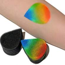 1-25 Stück Premium Schminksponschen - perfekte Wahl für Schüler und Erwachsene - hohe Dichte & langanhaltend, Schulbedarf