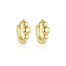1 PC/Pair Fashion 925 Sterling Sliver Zirconia Simplicity Hoop Earring For Women Fine Jewelry Party Birthday Gift Daily Wear