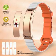 LIGE Men's Bracelet Smart Bracelet, 16mah Low Power Consumption Bracelet, Bracelet Without Touch Screen, No Buttons, New Concept Of Smart Bracelet, Wireless Connection To The Phone, A Variety Of Sports Modes
