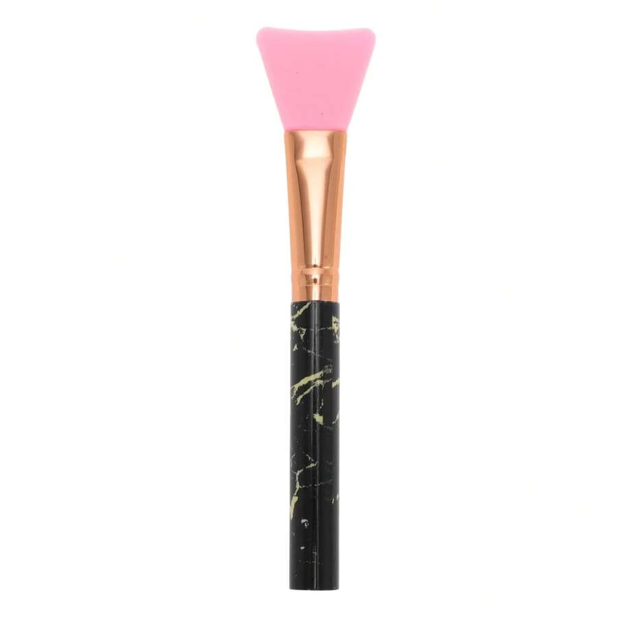 1 Pc Mask Brush, Lightweight Marble Facial Clay Masks Brush Applicator - 粉紅黑金色調 - 查看 1