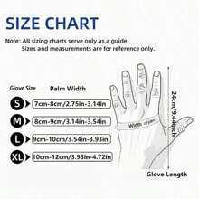 100pcs Disposable Nitrile Gloves (White) Latex-Free, Super Durable Multi-Purpose Securely Bagged For Damage-Free Transport Ideal For Kitchen, Tattoo, Hair Dyeing, Pet Care, Beauty Home Cleaning(Prevent Damage By Bagging)