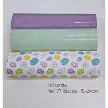 Canvas Kit With 3 Colors - 15 X 24 Cm Each Color (Approximately) - Ref 77 - Easter - View 2
