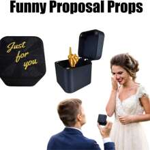 1pc-Surprise Middle Finger Gift Box, Middle Finger In A Box, Annoying Gift Box, Prank Gift Box, Just For You Gift Box, Adult Prank Hand Prank Pop-Up Gift Box, Funny Prank Gift Box For Office Desktop Decoration