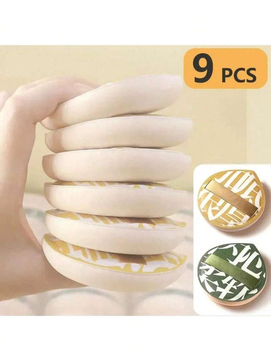 9 PCS Super Soft Cosmetics Puffs Set Makeup Sponge Make Up For Women Powder Puff Korean Beauty Tools Accessories, Teardrop Makeup Sponge Cushion Foundation Puff Flat Sponge Makeup Applicator For Makeup Setting Soft Makeup Triangle Puff Facial Makeup Pads Concealer Liquid Blending Sponge Powder Puff,Makeup,Cheap,Room Decor,Vanity,Travel,Bedroom,Makeup Accessories,Puff,Makeup Blender,Powder Puff,Makeup Sponge