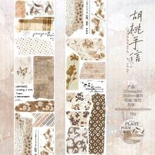 1 Cuộn Băng Keo Washi Trang Trí Cắt Khuôn Phong Cách Cổ Điển Dài 2M, Nhãn Dán Thẩm Mỹ Sáng Tạo, Vật Liệu Làm Sổ Lưu Niệm Thủ Công Tự Làm, Quà Tặng Ngày Lễ, Album Nhãn Dán Cá Nhân Hóa, Đồ Dùng Văn Phòng Phẩm Trường Học Đồ Dùng Học Tập, Quay Lại Trường Học - Nhiều màu - Xem 15