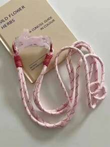 1pc Cartoon Animal Phone Holder Lanyard, Cute Dog Cross-Body Strap Necklace Phone Chain, Women