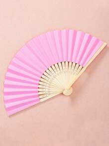 1PC Hollow Out Wooden Fan Plain Foldable Paper Cover Fan DIY Bamboo Portable Summer Accessory, Hand Fan Folding Folding Hand Fan Wedding Personalized Fsahion Fans Party Decor, Art Craft Home Ornaments Gifts Wedding Gifts For Guests, Birthday Party Decorative Fans, Mother's Day Spring Easter Gift, Party Performance Photo Props, For Home Room Living Room Office Decor