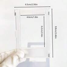 3 Packs/ 6 Pack/ 9 Pack Colorful Magnetic Photo Frames, 3-Inch Refrigerator Magnet Photo Album Frames, Used For Displaying Family Memory Photos, Compatible With Fujifilm Film - Photo Card Display For Home Room, Living Room And Office Decoration, Christmas, Valentine's Day And New Year Gifts