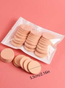 48/24/12/6pcs New Disposable Makeup Sponges - Concealer Sponges, Foundation Sponges, Cleansing Sponges, Wet & Dry Use Makeup Tools