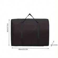 1pc Cloth Quilt Storage Bag, Foldable Clothes Organizer Bag, Large Capacity Luggage Packing Bag