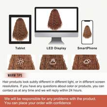 V Part Wig Kinky Curly Synthetic Half Wigs For Women - 24Inch V Part No Leave Out Deep Wave Wigs In Ombre Honey Blond - Honey Blonde - 查看 8