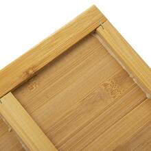 Acrylic Transparent Display Cabinet, Bamboo Collectible Display Cabinet, Cell Storage, Toy Model Display - 黃色 - 查看 3