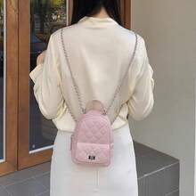 Women Fashion Backpacks - 白色 - 查看 3
