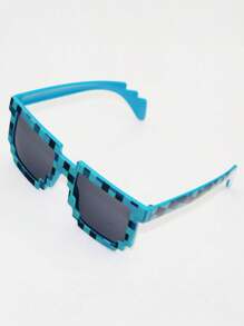 1 set di 24 articoli per feste, inclusi 12 occhiali da gioco e 12 braccialetti, perfetti come regali per feste di compleanno, decorazioni per feste e regali per giocatori adulti in stile cartoni animati, set di occhiali per feste di Ognissanti/Natale, forniture per feste, accessori per foto