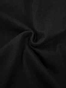 Tops casuales de moda para mujeres - Negro - Ver 6