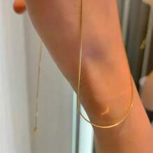 1MM 925 Sterling Silver Chain Fashion Sliver Necklace High Quality Snake Chain For Men And Women