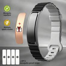 LIGE Men's Bracelet Smart Bracelet, 16mah Low Power Consumption Bracelet, Bracelet Without Touch Screen, No Buttons, New Concept Of Smart Bracelet, Wireless Connection To The Phone, A Variety Of Sports Modes