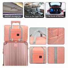 1PC/2PCS Travel Bags Portable Storage Bags Large Capacity Aircraft Bags Lightweight Business Travel Storage Bags Men's And Women's Travel Luggage Bags