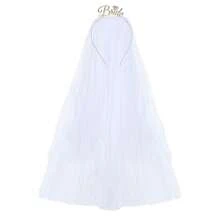 1 pezzo Set di fascia e velo da sposa, accessori per capelli da sposa