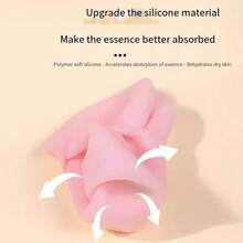 2件装足膜保湿袜脚套防裂软化老茧角蛋白足跟保护袜硅胶防裂脚套 - 彩色 - 查看 7