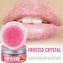 Raspberry Lip Scrub 30g Exfoliate Dead Skin, Brighten Lip Color, 24 Hour Deep Moisturizing, Nourishing Lip Skin.