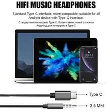 原装 Type C 有线耳机适用于三星 Galaxy S24 S23 S21 S22 Ultra Plus 耳塞式耳机 A54 A34 A53 耳机配件 - 黑色 - 查看 4