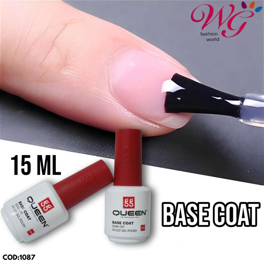 GG Queen Gel Base Coat 15ml - Clear - View 1