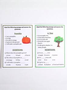 这本36页的儿童阅读理解练习册，适合3-6岁儿童，包含引人入胜的故事和活动，旨在培养孩子对文学的热爱，并鼓励他们阅读、写作和批判性思维。是理想的返校礼物、教师礼物、教室礼物和儿童文具礼物。 - 彩色 - 查看 2