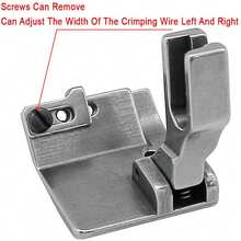 1pc T9 Adjustable Multifunctional Presser Foot Hemming Folded Rolling Edge Guide Foot For Industrial Sewing Machine Accessories - Multicolor - View 3