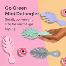 Lược gỡ rối tóc - Lược gỡ rối tóc du lịch - Lông lược IntelliFlex siêu mềm lướt nhẹ qua các nút thắt và gỡ rối tóc một cách nhẹ nhàng, giảm thiểu đau rát, chẻ ngọn và gãy rụng. Dụng cụ làm tóc, Đồ dùng làm tóc, Đồ dùng cần thiết khi đi du lịch, Du lịch, Thợ cắt tóc, Nhà tạo mẫu tóc, Phụ kiện thợ cắt tóc, Ngày lễ tình nhân, Vật tư làm tóc, Nhà tạo mẫu tóc, Tiệm cắt tóc, Salon, Đồ dùng cần thiết cho kỳ nghỉ, Sản phẩm chăm sóc tóc, Tiệm cắt tóc, Quà tặng Valentine, Đồ dùng cần thiết khi đi du lịch cho phụ nữ, Dụng cụ tạo mẫu tóc - Xám - Xem 11